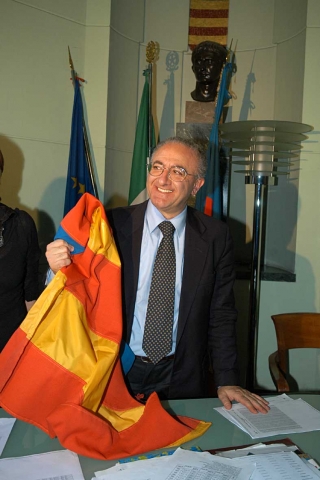 Il sindaco De Luca alla manifestazione conclusiva della XVIII Festa nazionale dello Spi – Cgil