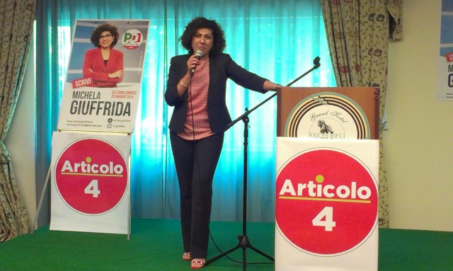 Ad Agrigento Michela Giuffrida incontra gli elettori