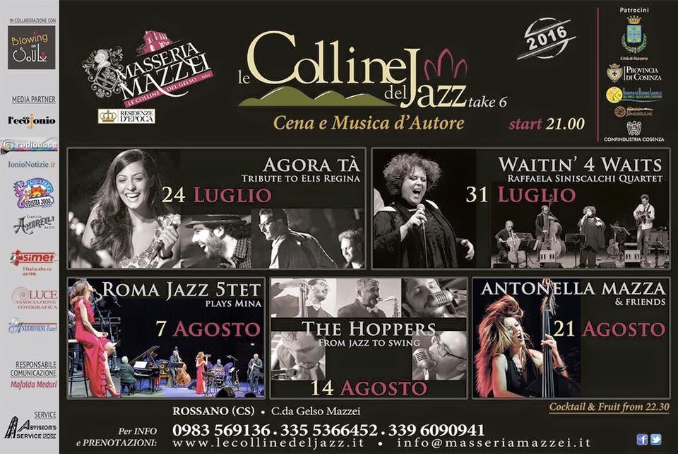 Al via dal 24 luglio la sesta edizione de “Le colline del jazz”