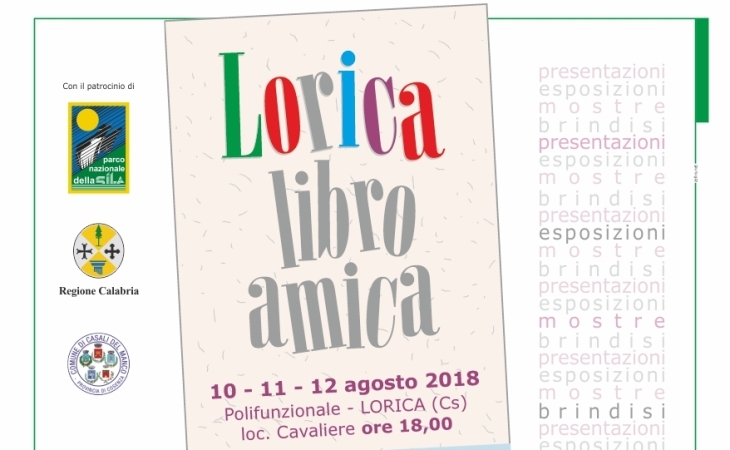 Giuseppe Ferraro concluderà la 7^ edizione di Lorica libro amica 2018