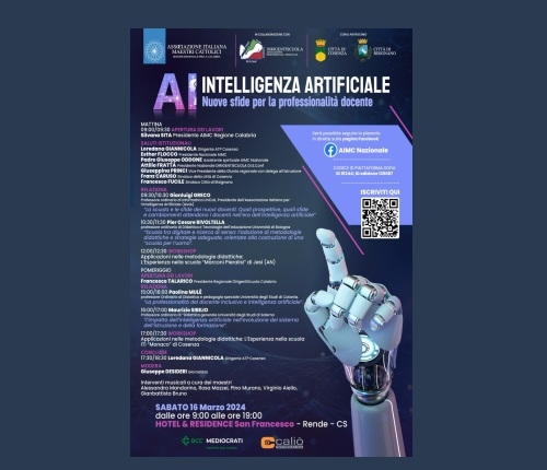 A Rende un convegno sull'Intelligenza artificiale organizzato da Aimc