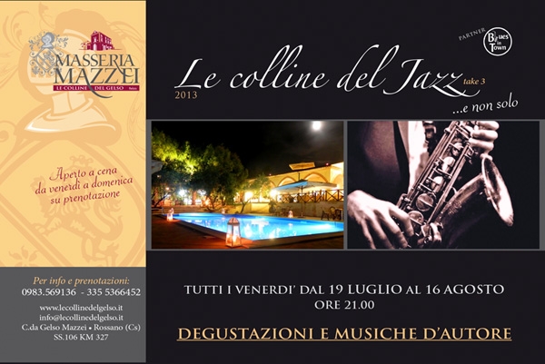 Stasera ultimo appuntamento de "Le colline del jazz" con  Velia Ricciardi e Massimo Garritano