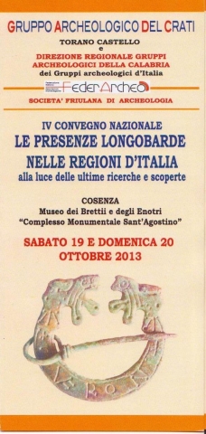 Oggi e domani il convegno nazionale sulle presenze longobarde nelle regioni d'Italia