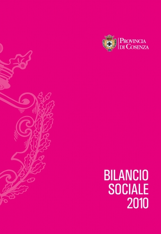 Domani la presentazione del  Bilancio sociale 2010 della Provincia di Cosenza