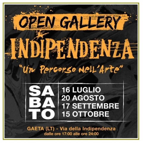 Open Gallery Indipendenza, al via il meeting artistico della città di Gaeta