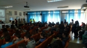 I volontari del Wwf e della Protezione Civile incontrano gli alunni del Liceo  “Manzoni” di Caserta
