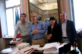 Vittorio Sgarbi visita la città. Il critico d’arte tornerà anche il 21 settembre