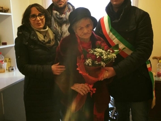 La signora Olimpia Bongiorno ha compiuto 100 anni