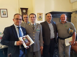 In comune visita istituzionale del Comandante Cfs Archinà