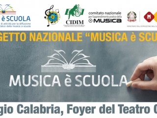Luigi Berlinguer  darà il via al progetto “Musica è scuola” con l’Ic Falcomatà - Archi