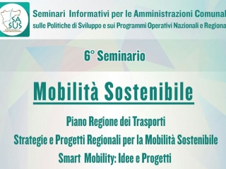 Il sesto seminario Sasus tratterà la mobilità sostenibile