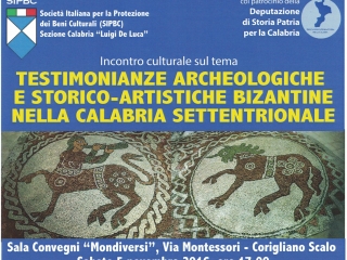 Un incontro culturale sulle testimonianze artistiche bizantine in Calabria