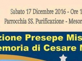 “Basta vittime”: Il presepe in memoria di Cesare Massa per proteggere gli automobilisti della Ss 106