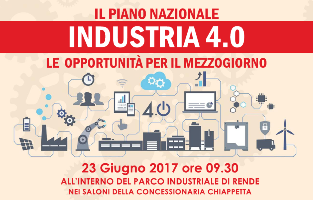 Industria 4.0, il 23 giugno un convegno nel Parco industriale