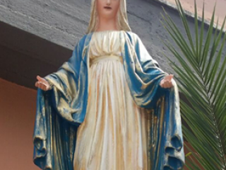 Restaurata la statua della Madonnina nella stazione ferroviaria