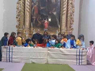 500 anni Leonardo da Vinci: il Cenacolo rivive con i bambini del Comprensivo