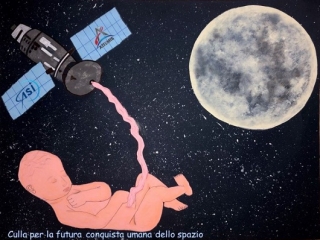 Tracce del Liceo scientifico di Cariati in orbita lunare