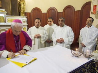Il 25 marzo la Professione perpetua dei 4 sacerdoti della comunità 