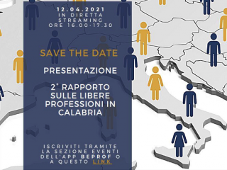 Calabria, il 12 aprile il rapporto di Confprofessioni sui liberi professionisti nell'anno della pandemia