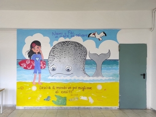 SosteniAmo, un murales per il rispetto dell'ambiente all’Ic “A. Amarelli”