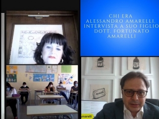 Gli alunni del Comprensivo “Alessandro Amarelli” intervistano Fortunato Amarelli