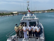 Visita istituzionale in Capitaneria di porto del Corpo Militare volontario Croce tossa italiana