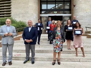 Cerimonia di premiazione per la II edizione del “Premio giornalistico internazionale “Terre di Calabria”.