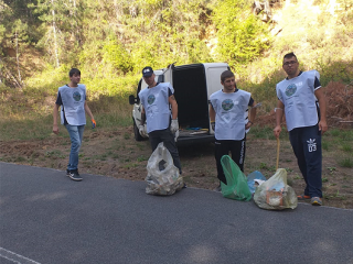 Giornata ecologica, raccolte 60 buste di spazzatura