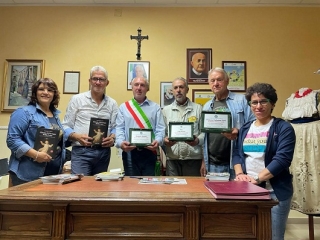 Il vicesindaco Maradei e l’assessore Soave accolgono in Comune i soci dell’Ens Calabria