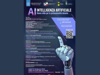 A Rende un convegno sull'Intelligenza artificiale organizzato da Aimc