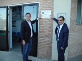 Il Presidente della Provincia consegna impianto fotovoltaico al servizio del complesso polisportivo in località Giovino