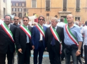 I sindaci del Tirreno cosentino alla manifestazione Anci