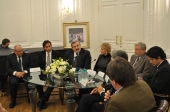 Il sindaco di Bari incontra al Cremino la signora Svetlana Medvedeva madrina d'eccezione del Festival “Giardino invernale delle arti”