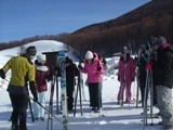 Novacco, studenti Castrovillari entusiasti. Educazione fisica, stage sci di fondo sulla neve