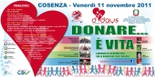 Domani la conferenza stampa di presentazione dell’evento “Donare…è vita”