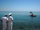 Guardia costiera: Giornata della sicurezza in mare a Roseto Capo Spulico con la Società Nazionale di Salvamento
