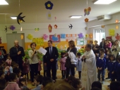 Inaugurati i locali della scuola dell’infanzia di Piazza Regina Pacis