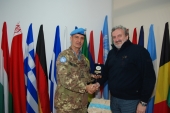 Il sindaco Emiliano visita la base militare  di Naqoura in Libano