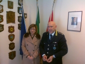 La visita del prefetto Tirone al Comando dei Vigili urbani