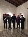 Il Colonnello Stefano Spagnol visita la mostra di pittura “I Carabinieri nella storia”