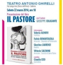 Sabato la presentazione del libro “Il Pastore” di Giuseppe Colasante