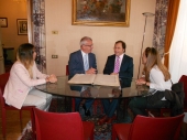 Il sindaco di Macerata incontra il sindaco argentino di Almirante Brown