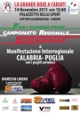 Oggi un raduno di boxe valido per il Campionato regionale assoluto e interregionale Calabria – Puglia