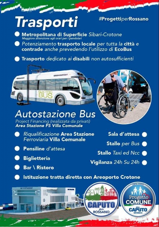 Trasporti, I giovani del fare: “Ridiamo dignità ai pendolari. Subito la metro leggera Sibari -aeroporto di Crotone”