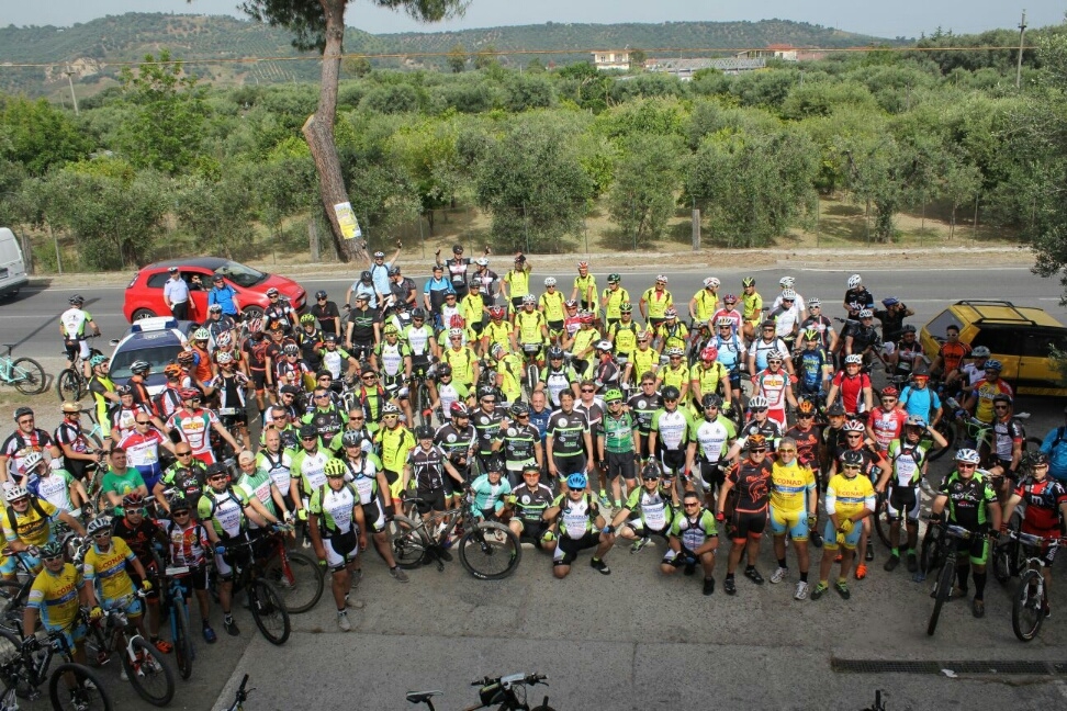 Oltre 160 partecipanti al raduno di mountain bike