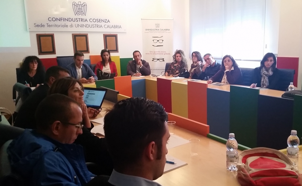 In Confindustria Cosenza l'avvio dei seminari di Fondimpresa Calabria