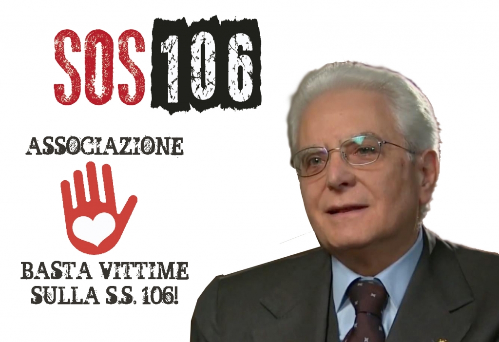 Inviate a Mattarella 25mila firme per la Ss 106