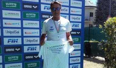 Frisenda: Enzo Foglia neo campione italiano master di nuoto