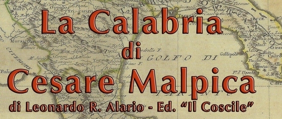 Il 23 settembre la presentazione del volume di Leonardo Alario La Calabria di Cesare Malpica