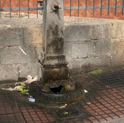 L'Associazione Fidelitas richiede la manutenzione della fontana pubblica di Via Fontanelle
